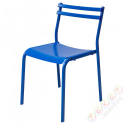 ⭐GENESON⭐Стул, металл/синий⭐ИКЕА-80567796