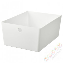 ⭐KUGGIS⭐Контейнер, белый, 26x35x15 cm⭐ИКЕА-30568538