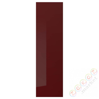 ⭐KALLARP⭐Дверь, темно-красно-коричневый блеск, 40x140 cm⭐ИКЕА-00428281