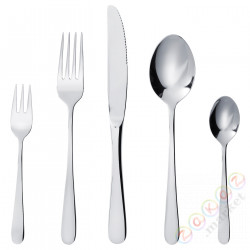 ⭐BILDAD⭐Набор столовых приборов, 60 шт.., нержавеющая сталь⭐ИКЕА-70170881