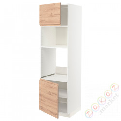 ⭐METOD⭐Шестой огромный/микрофон 2dr/половина, белый/Voxtorpподражание. дуб, 60x60x200 cm⭐ИКЕА-29461265