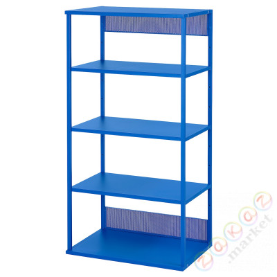 ⭐PLATSA⭐Открытый книжный шкаф, синий, 60x40x120 cm⭐ИКЕА-30559732