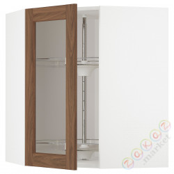 ⭐METOD⭐Пойдите с каруселью/стакан Drz, белый Enköping/коричневый орех, 68x80 cm⭐ИКЕА-29475253