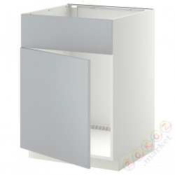 ⭐METOD⭐Сотня раковин доктораz/fr, белый/Veddinge Серый, 60x60 cm⭐ИКЕА-79459929