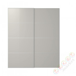 ⭐HOKKSUND⭐Drzв и скольжение, блеск светло-серый, 200x236 cm⭐ИКЕА-59439715