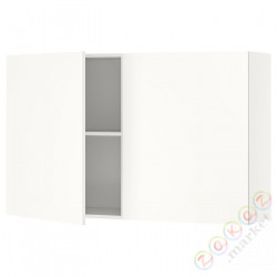 ⭐KNOXHULT⭐Навесной шкаф сдверь, белый, 120x75 cm⭐ИКЕА-90326792