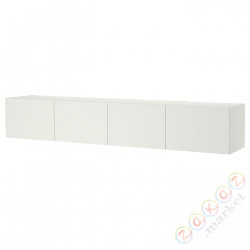 ⭐PLATSA⭐Навесной шкаф, белый Fonnes/белый, 240x42x40 cm⭐ИКЕА-29320652