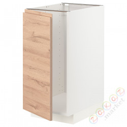 ⭐METOD⭐Кабинет stj. на раковине/Сортировать. трата, белый/Voxtorpподражание. дуб, 40x60 cm⭐ИКЕА-09469818