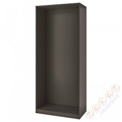 ⭐PAX⭐Каркас гардероба, темно-серый, 100x58x236 cm⭐ИКЕА-10509125