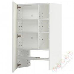 ⭐METOD⭐Шкаф okaнадa сполка/Drzс упражнениями, белый/Vallstena белый, 60x100 cm⭐ИКЕА-79507303