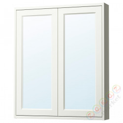 ⭐TANNFORSEN⭐Зеркальный шкаф/дверь, белый, 80x15x95 cm⭐ИКЕА-10535129