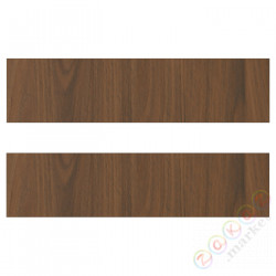 ⭐TISTORP⭐Передняя часть ящика, коричневый орех, 40x10 cm⭐ИКЕА-00558499