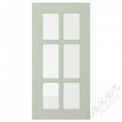 ⭐STENSUND⭐Дверь стаканане, светло-зеленый, 30x60 cm⭐ИКЕА-10524017