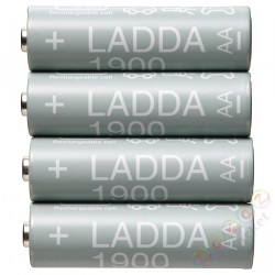 ⭐LADDA⭐Аккумуляторek do ładowania, HR06 AA 1.2V, 1900 mAh⭐ИКЕА-00509814