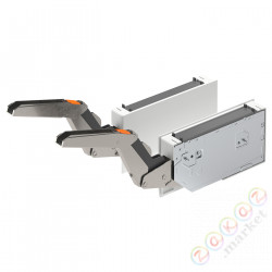 ⭐UTRUSTA⭐Петля с амортизатором для Drzв и горизонтально, белый⭐ИКЕА-50462480