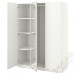 ⭐PAX / FORSAND/AHEIM⭐Комбинация шкафов, белый/зеркало, 150x60x201 cm⭐ИКЕА-19553642