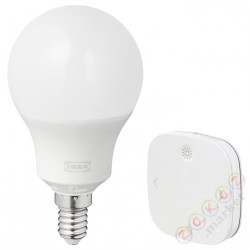 ⭐TRADFRI / STYRBAR⭐Zestaw startowy, smart беспроводной затемняемый/цветной и белый спектр мяч, E14⭐ИКЕА-69508459