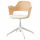 ⭐FJALLBERGET⭐Стул konferencyjne, дубовый шпон, беленый/Gunnared бежевый⭐ИКЕА-80396422