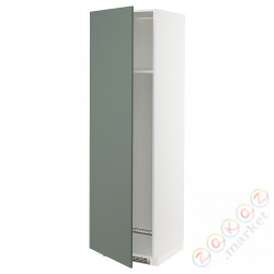 ⭐METOD⭐Охлажденный или замороженный Drz, белый/Bodarp серо-зеленый, 60x60x200 cm⭐ИКЕА-99317142