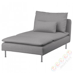 ⭐SODERHAMN⭐Крышка шезлонга, Tonerud Серый⭐ИКЕА-50519028