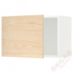 ⭐METOD⭐Навесной шкаф, белый/Askersund яркий узор ясеня, 60x40 cm⭐ИКЕА-39455198