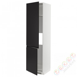 ⭐METOD⭐Шш н айс/проживающий 2Drz, белый/Upplöv матантрацит, 60x60x220 cm⭐ИКЕА-79493909