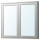 ⭐TANNFORSEN⭐Зеркальный шкаф/дверь, светло-серый, 100x15x95 cm⭐ИКЕА-20555254