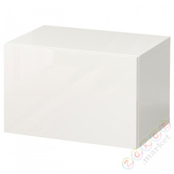 ⭐BESTA⭐Комбинация навесных шкафов, белый/Selsviken gloss/белый, 60x42x38 cm⭐ИКЕА-69429693