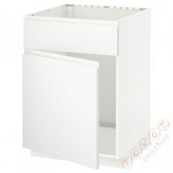 ⭐METOD⭐Сотня раковин доктораz/fr, белый/Voxtorpматовый белый, 60x60 cm⭐ИКЕА-19467258