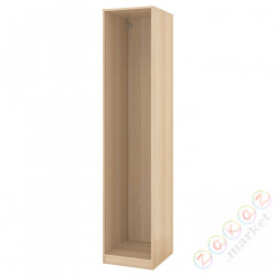 ⭐PAX⭐Каркас гардероба, под беленый дуб, 50x58x236 cm⭐ИКЕА-90183991