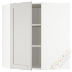 ⭐METOD⭐В половине случаев, белый/Lerhyttan светло-серый, 68x80 cm⭐ИКЕА-69274177