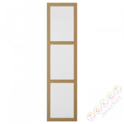 ⭐TONSTAD⭐Навесная дверь, дубовый вейп/стакан, 50x195 cm⭐ИКЕА-59553046