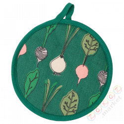 ⭐TORVFLY⭐Держатель для посуды, шаблон/темно-зеленый⭐ИКЕА-90493050