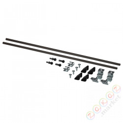 ⭐ENHET⭐Комплект для сборки кухонного острова, антрацит, 40 cm⭐ИКЕА-70480176