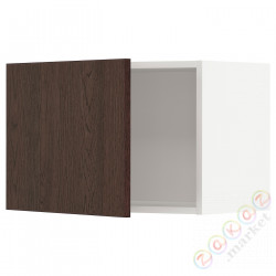 ⭐METOD⭐Навесной шкаф, белый/Sinarp коричневый, 60x40 cm⭐ИКЕА-19461949