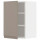 ⭐METOD⭐Навесной шкаф с полками, белый/Upplöv матciemnoбежевый, 40x60 cm⭐ИКЕА-99491829