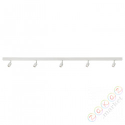⭐BAVE⭐LED потолочный светильник, 5 reflektorów, белый⭐ИКЕА-80527239