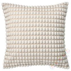 ⭐SVARTPOPPEL⭐Наволочка, сливочный, 50x50 cm⭐ИКЕА-60543004