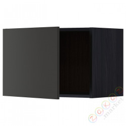 ⭐METOD⭐Навесной шкаф, черный/Nickebo матантрацит, 60x40 cm⭐ИКЕА-99498152