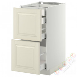 ⭐METOD / MAXIMERA⭐Sсstj 2fr/2n/śr/в шу, белый/Bodbyn сливочный, 40x60 cm⭐ИКЕА-09913386