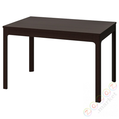 ⭐EKEDALEN⭐Складной стол, темно коричневый, 120/180x80 cm⭐ИКЕА-40340804