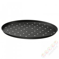 ⭐MANTAGG⭐Сковорода do pizzy, надłoka заpцепьająca przywieraniu темно-серый, 37 cm⭐ИКЕА-70556294