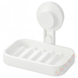 ⭐TISKEN⭐Mydelniczka сprzyssawką, белый⭐ИКЕА-90381284