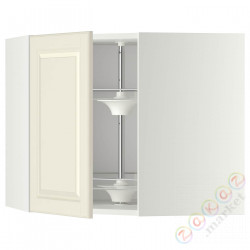 ⭐METOD⭐Шкаф навесной угловой с каруселью, белый/Bodbyn сливочный, 68x60 cm⭐ИКЕА-79120071