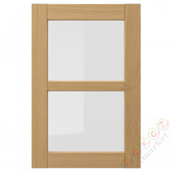 ⭐FORSBACKA⭐Дверь стаканане, дуб, 40x60 cm⭐ИКЕА-10565258