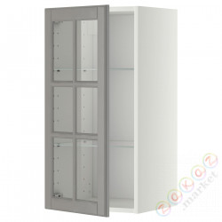 ⭐METOD⭐Шах половина/стакан Drz, белый/Bodbyn Серый, 40x80 cm⭐ИКЕА-59394953