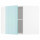 ⭐METOD⭐Навесной угловой шкаф с полками, белый Järsta/блеск светло-бирюзовый, 68x60 cm⭐ИКЕА-79414530