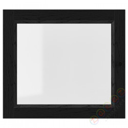 ⭐OXBERG⭐Дверь стаканане, черныйподражание. дуб, 40x35 cm⭐ИКЕА-90477371