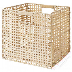 ⭐VAXTHUS⭐Корзина, бежевый, 30x30x30 cm⭐ИКЕА-20551133