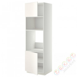 ⭐METOD⭐Шестой огромный/микрофон 2dr/половина, белый/Веддинге белый, 60x60x200 cm⭐ИКЕА-69462084